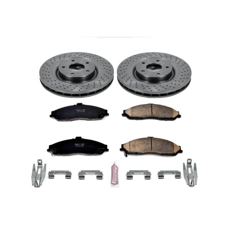 Power Stop 06-09 Cadillac XLR Front Autospecialty Brake Kit