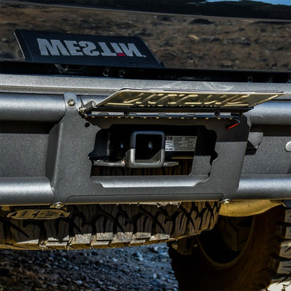 Westin 17-20 Ford F-150 Raptor Outlaw Rear Bumper - Tex. Blk