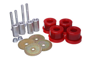Energy Suspension 2015 Ford Mustang (Exc Cobra) Red Differential Mount Bushing Set
