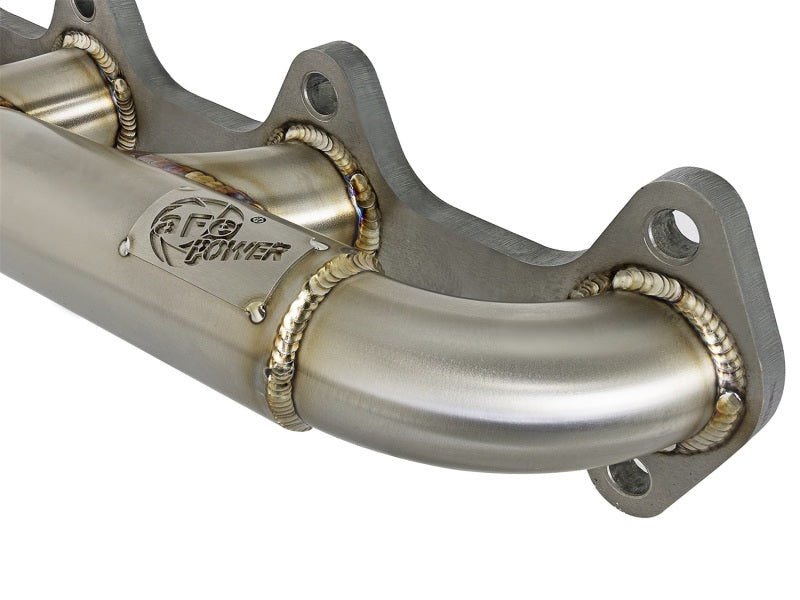 aFe Twisted Steel Header w/ Turbo Manifold 03-07 Dodge Diesel L6-5.9L