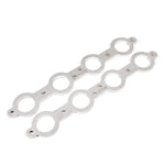 Stainless Works Chevrolet LS1/LS6 Round Port Header 304SS Exhaust Flanges 1-7/8in Primaries