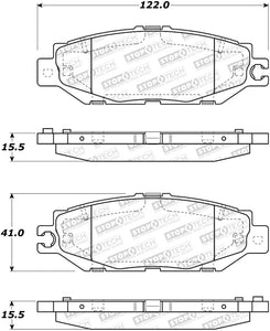 StopTech Street Brake Pads - Rear