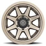 ICON Rebound Pro 17x8.5 6x135 6mm Offset 5in BS 87.1mm Bore Bronze Wheel