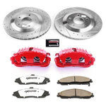 Power Stop 97-04 Chevrolet Corvette Front Z26 Street Warrior Brake Kit w/Calipers