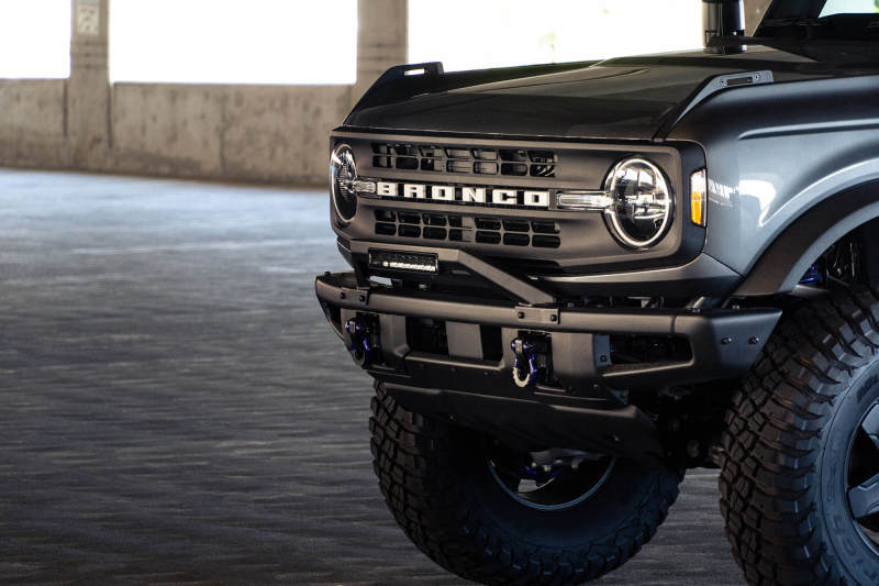 DV8 Offroad 21-22 Ford Bronco Factory Modular Front Bumper Bull Bar