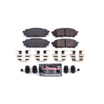 Power Stop 05-06 Saab 9-2X Rear Z23 Evolution Sport Brake Pads w/Hardware