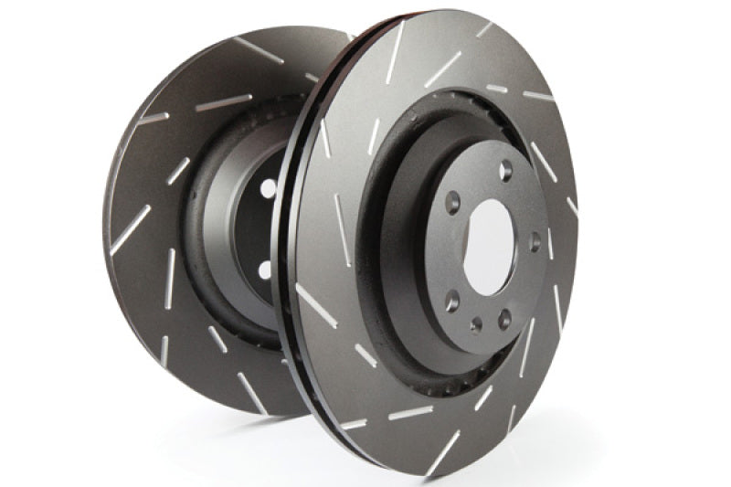 EBC 2015-2017 Ford F-150 2.7L Twin Turbo (2WD) Electric PB USR Slotted Rear Rotors