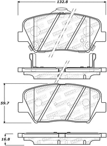 StopTech Street Brake Pads - Front