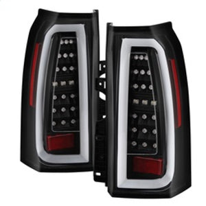 Spyder Chevy Tahoe / Suburban 15-17 Light Bar LED Tail Lights - Black (ALT-YD-CTA15-LED-BK)