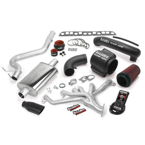 Banks Power 04-06 Jeep 4.0L Wrangler Unlimited PowerPack System - SS Single Exhaust w/ Black Tip