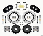 Wilwood AERO4 Rear Kit 14.00 Drilled 2007-2011 BMW E90 Series w/Lines