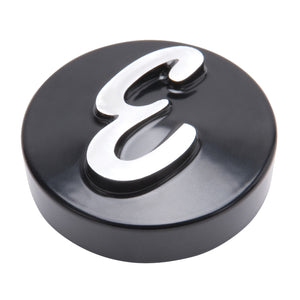 Edelbrock Edelbrock Inein Air Cleaner Nut 2-1/8In Diameter Black w/ Raw Alum Inein