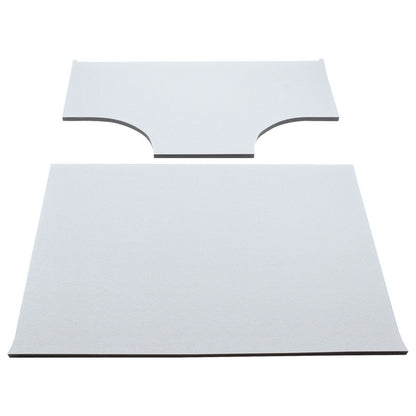 DEI 03-06 Jeep Wrangler TJ w/Speaker Pods Headliner 2-pc - White