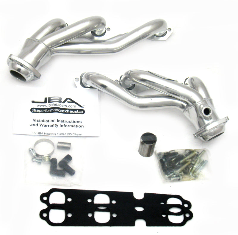 JBA 88-95 GM Truck 4.3L V6 w/o A.I.R. Injection 1-1/2in Primary Silver Ctd Cat4Ward Header