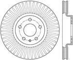 StopTech 13-16 Ford Fusion Right Front Disc Slotted Premium Brake Rotor