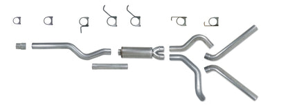 Diamond Eye KIT 4in Catback DUAL AL CHEVY/GMC 6.6L 2500/3500 2006-2007.5