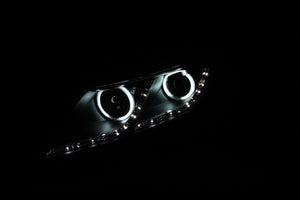 ANZO USA - Projector Headlights BLACK w/ Halo (CCFL) - Kia Optima 11-13 (excl Hybrids) - 121460