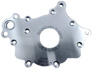 Boundary 2011+ Ford Coyote (All Types) V8 Billet Pump Plate