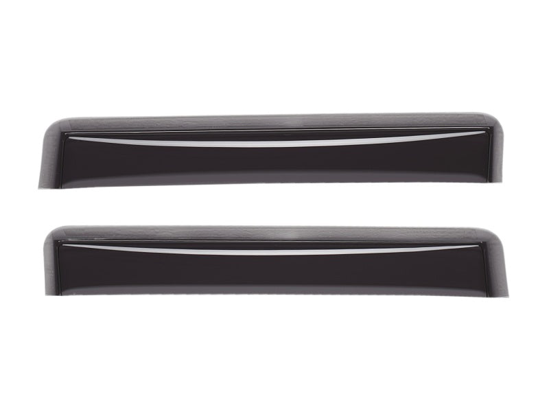 WeatherTech 95-01 GMC Jimmy Rear Side Window Deflectors - Dark Smoke