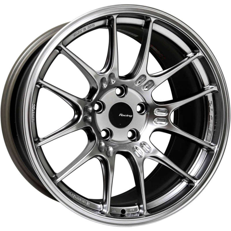 Enkei GTC02 18x10.5 5x112 45mm Offset 66.5mm Bore Hyper Silver Wheel