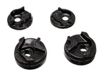 Energy Suspension 02-03 Nissan Sentra/200SX Black Motor Mount Insert Set (w/ Spec V 2.5L engine man