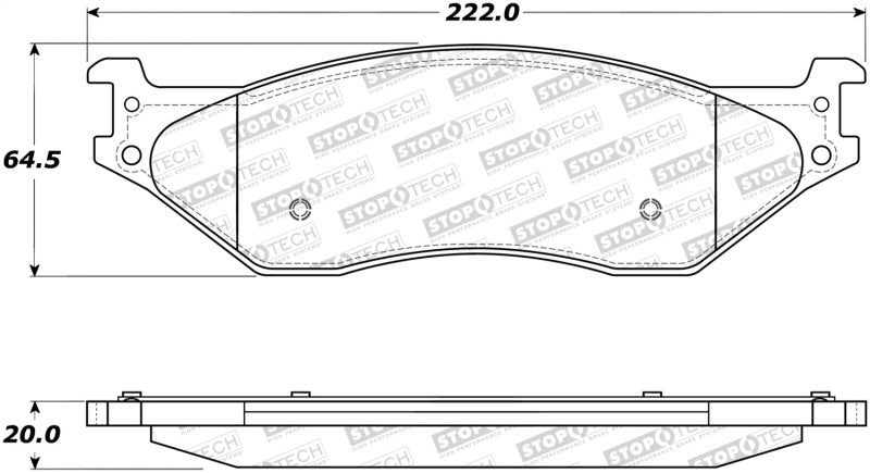 StopTech Street Brake Pads