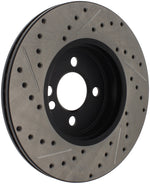 StopTech Slotted & Drilled Sport Brake Rotor 07-13 Mini Cooper