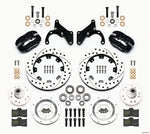 Wilwood Forged Dynalite Front Kit 12.19in Drilled 69-70 Impala Drum/Disc 69-82 Vette