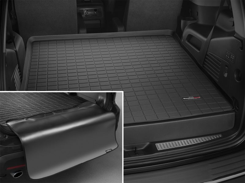 WeatherTech 2020+ Audi Q5 PHEV Cargo With Bumper Protector - Black