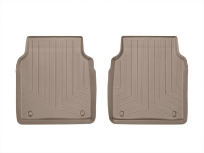 WeatherTech 11+ Audi A8 Rear FloorLiner - Tan