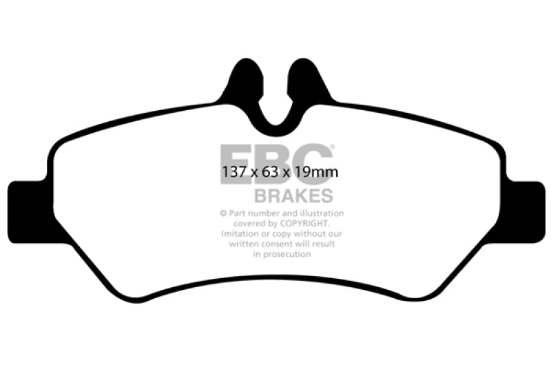 EBC 07+ Dodge Sprinter 2500 Ultimax2 Rear Brake Pads