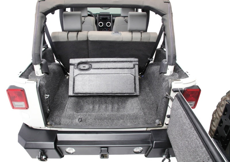 BedRug 07-10 Jeep JK Unlimited 4Dr Rear 5pc Cargo Kit (Incl Tailgate & Tub Liner)