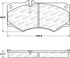 StopTech Street Brake Pads