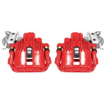 Power Stop 93-97 Chevrolet Camaro Rear Red Calipers w/Brackets - Pair