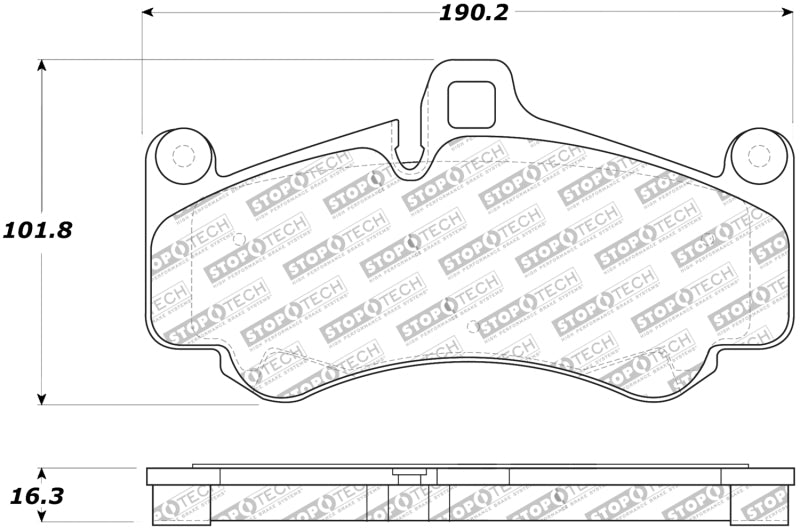 StopTech Street Touring Brake Pads