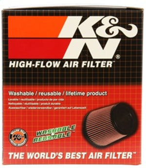 K&N Universal Rubber Filter 5in Flange ID x 6.5in Base OD x 4.5in Top OD x 4.125in Height