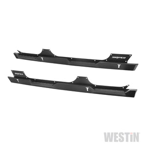 Westin/Snyper 07-17 Jeep Wrangler Unlimited Rock Slider Steps - Textured Black