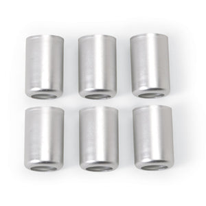 Russell Performance -10 AN Stainless Steel Crimp Collars (O.D. 0.825) (6 Per Pack)