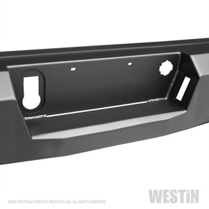 Westin 14-18 Chevy Silverado 1500 Pro-Series Rear Bumper - Textured Black