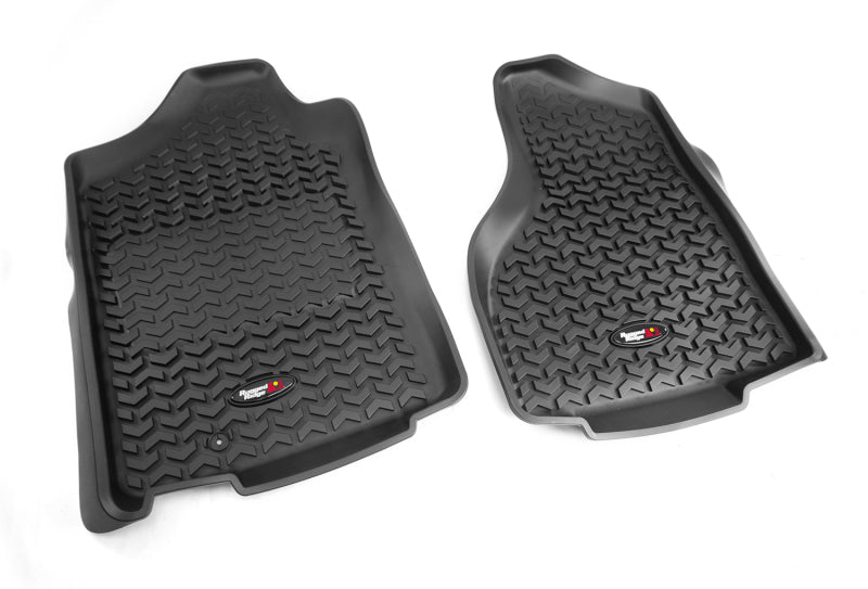 Rugged Ridge Floor Liner Front Black 2002-2011 Dodge Ram 1500 Quad Cab