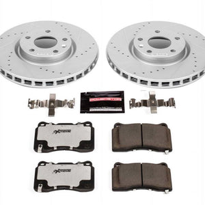 Power Stop 15-19 Chevrolet Corvette Front Z26 Street Warrior Brake Kit