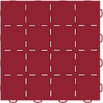 WeatherTech TechFloor - 12in X 12in Tiles - Red/Black **Order in Qtys of 10