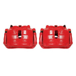 Power Stop 2009 Ford F-150 Front Red Calipers w/Brackets - Pair