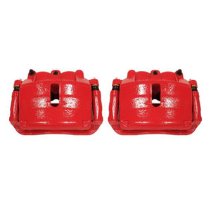 Power Stop 2009 Ford F-150 Front Red Calipers w/Brackets - Pair