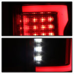 Spyder 15-18 Ford F-150 Light Bar LED Tail Lights (w/Blind Spot) - Black (ALT-YD-FF15015BS-LBLED-BK)