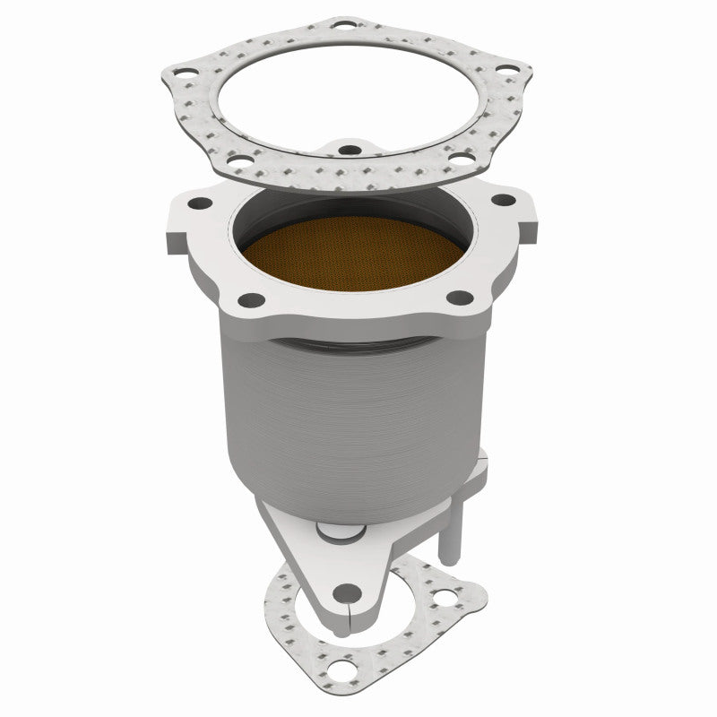 MagnaFlow Direct Fit Catalytic Converter 98 Mazda Protege Front