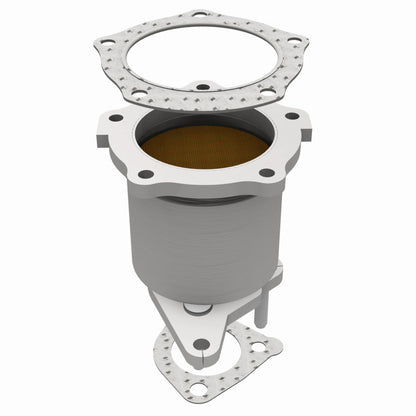 MagnaFlow Direct Fit Catalytic Converter 98 Mazda Protege Front