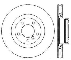 StopTech Drilled Sport Brake Rotor