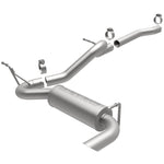 MagnaFlow 12-14 Jeep Wrangler 3.6L Single Straight Rear P/S Exit Stainless C/b Perf Exhaust-Comp