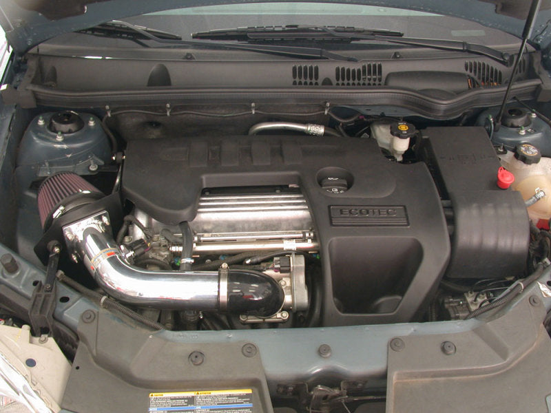 K&N 05-09 Chevy Cobalt 2.2L Silver Typhoon Short Ram Intake